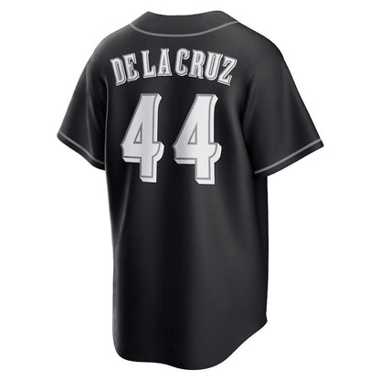 Elly De La Cruz 44 Cincinnati Reds Lights Out Men Jersey - Black