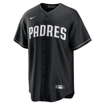 San Diego Padres Lights Out Men Jersey - Black