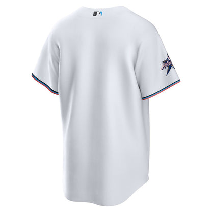 Miami Marlins 2025 MLB All-Star Game Home Men Jersey - White