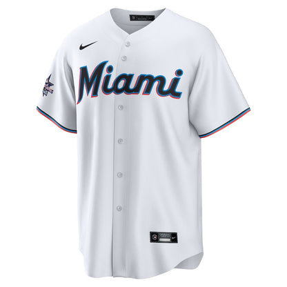Miami Marlins 2025 MLB All-Star Game Home Men Jersey - White