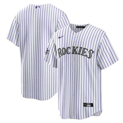 Colorado Rockies 2025 MLB All-Star Game Home Men Jersey - White