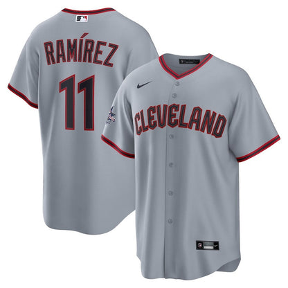 José Ramírez 11 Cleveland Guardians 2025 MLB All-Star Game Road Men Jersey - Gray