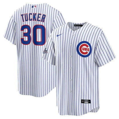 Kyle Tucker 30 Chicago Cubs 2025 MLB All-Star Game Home Men Jersey - White