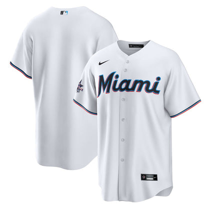 Miami Marlins 2025 MLB All-Star Game Home Men Jersey - White