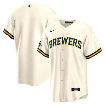 Milwaukee Brewers 2025 MLB All-Star Game Home Men Jersey - Cream