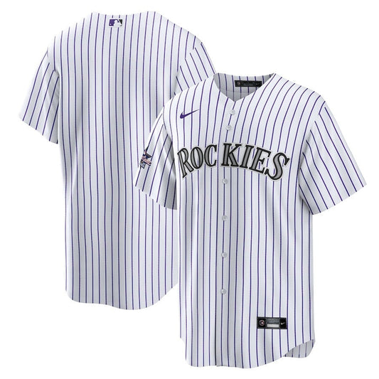 Colorado Rockies 2025 MLB All-Star Game Home Men Jersey - White