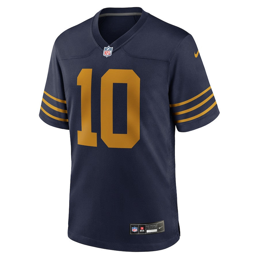 Jordan Love 10 Green Bay Packers The 1923 Classic Game Men Jersey - Navy