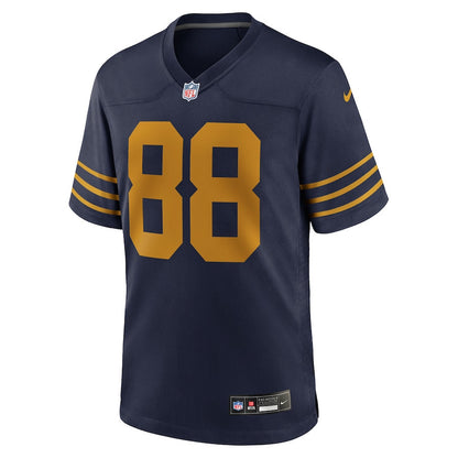 Luke Musgrave 88 Green Bay Packers The 1923 Classic Game Men Jersey - Navy