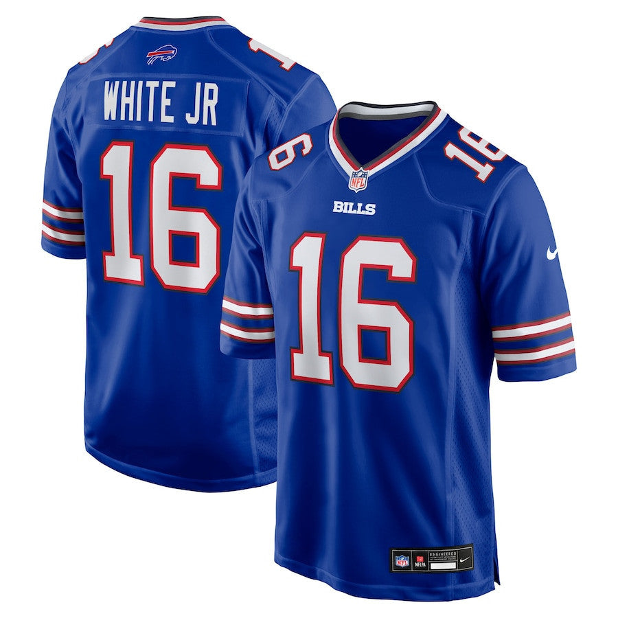 David White Jr. 16 Buffalo Bills Team Game Men Jersey - Royal