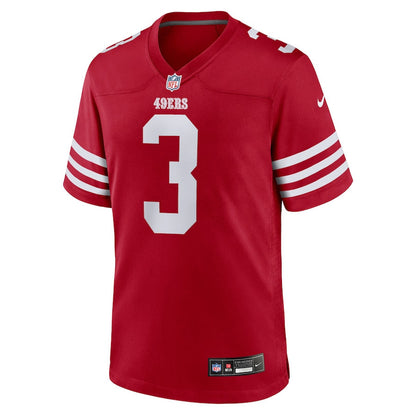 Robbie Chosen 3 San Francisco 49ers Team Game Men Jersey - Scarlet