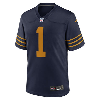 Micah Parsons 1 Green Bay Packers The 1923 Classic Game Game Men Jersey - Navy