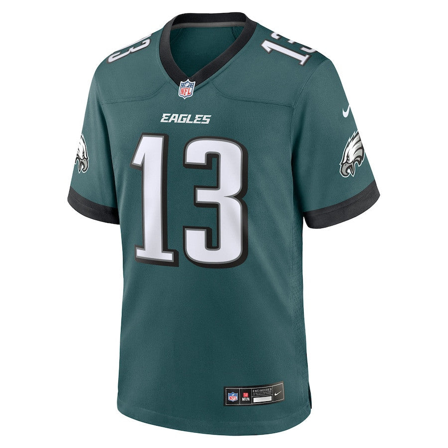 Azeez Ojulari 13 Philadelphia Eagles Team Game Men Jersey - Midnight Green