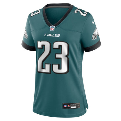 Jakorian Bennett 23 Philadelphia Eagles Women's Team Game Jersey - Midnight Green