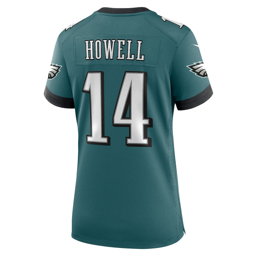 Sam Howell 14 Philadelphia Eagles Women's Team Game Jersey - Midnight Green