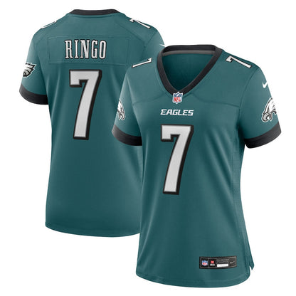 Kelee Ringo 7 Philadelphia Eagles Women's Team Game Jersey - Midnight Green
