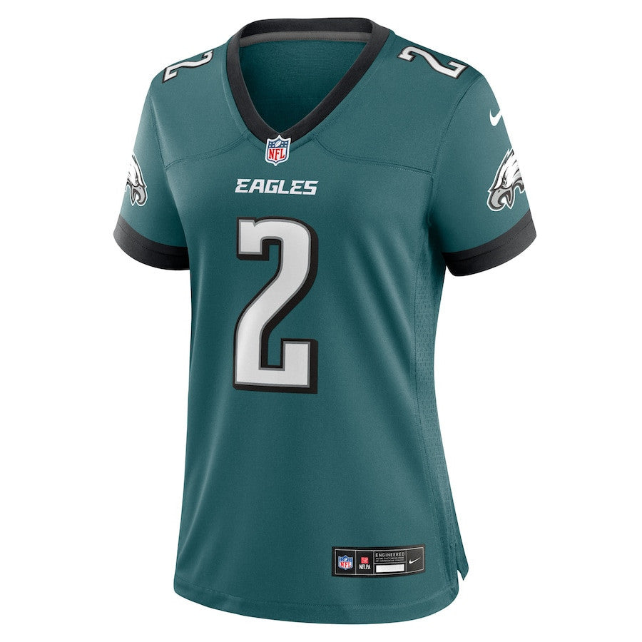 Jahan Dotson 2 Philadelphia Eagles Women's Team Game Jersey - Midnight Green