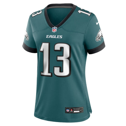 Azeez Ojulari 13 Philadelphia Eagles Women's Team Game Jersey - Midnight Green