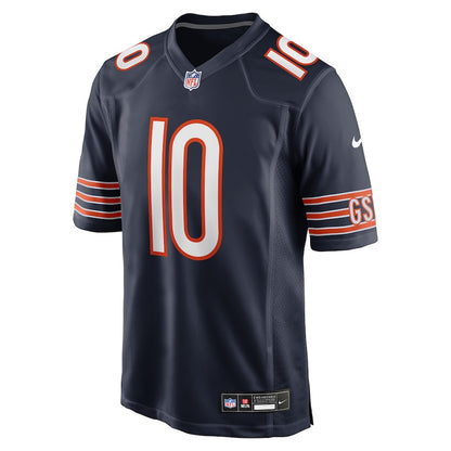 Luther Burden III 10 Chicago Bears Team Game Men Jersey - Navy