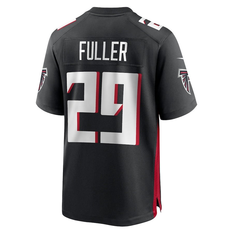 Jordan Fuller 29 Atlanta Falcons Team Game Men Jersey - Black