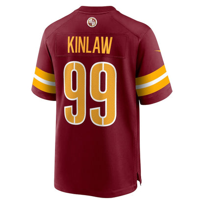 Javon Kinlaw 99 Washington Commanders Team Game Men Jersey - Burgundy