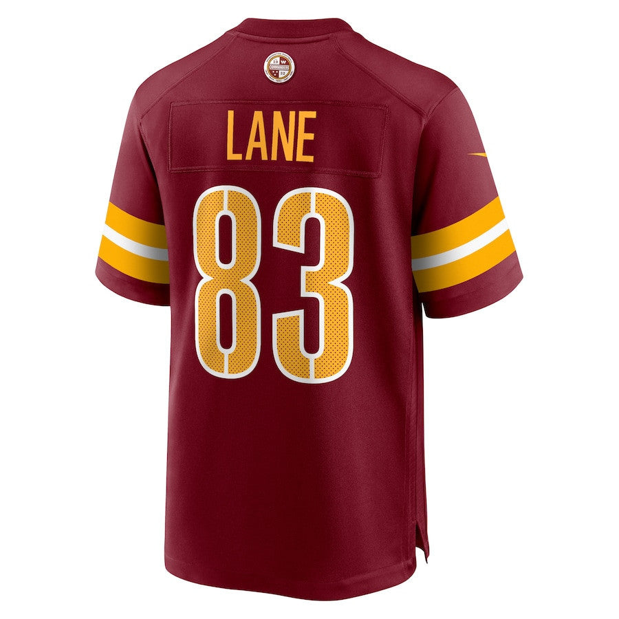 Jaylin Lane 83 Washington Commanders Team Game Men Jersey - Burgundy