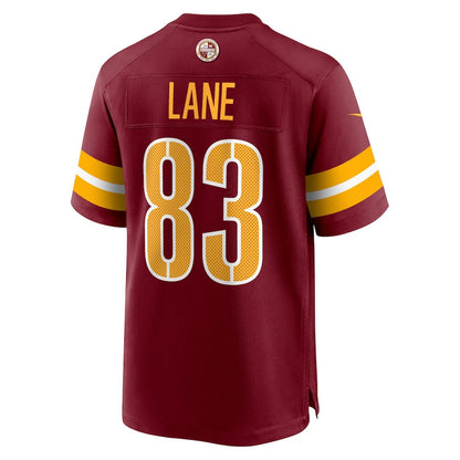 Jaylin Lane 83 Washington Commanders Team Game Men Jersey - Burgundy