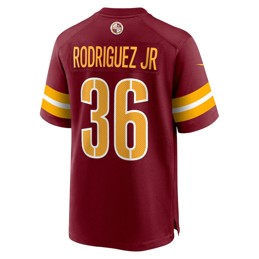 Chris Rodriguez Jr. 36 Washington Commanders Team Game Men Jersey - Burgundy