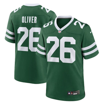 Isaiah Oliver 26 New York Jets Team Game Men Jersey - Legacy Green