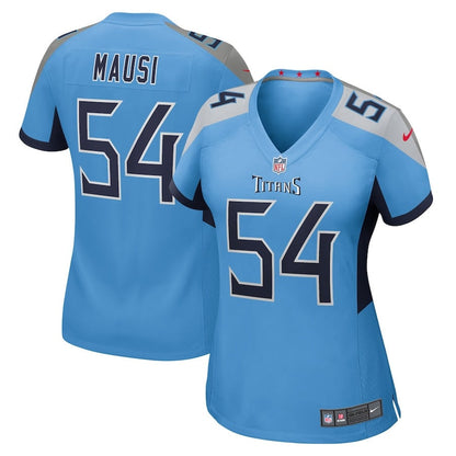 Dorian Mausi 54 Tennessee Titans Women's Team Game Jersey - Light Blue