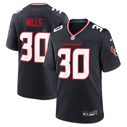 Jalen Mills 30 Houston Texans Team Game Men Jersey - Navy