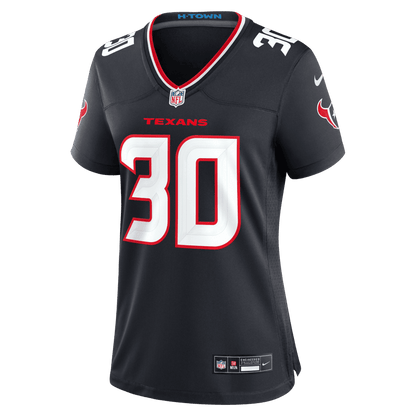 Jalen Mills 30 Houston Texans Women's Team Game Jersey - Navy