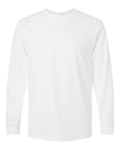 Seattle Seahawks Long Sleeve T-Shirt – Script Logo Print – White