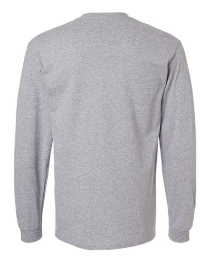 Seattle Seahawks Gray Long Sleeve T-Shirt – Helmet Graphic Print