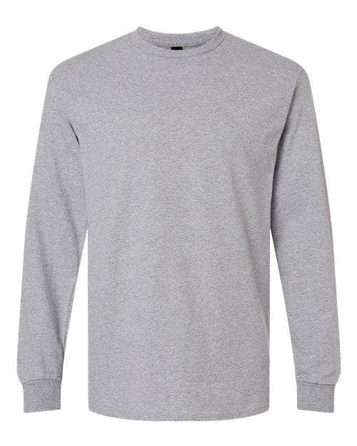 Seattle Seahawks Gray Long Sleeve T-Shirt – Helmet Graphic Print