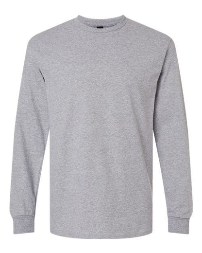 Seattle Seahawks Gray Long Sleeve T-Shirt – Helmet Graphic Print
