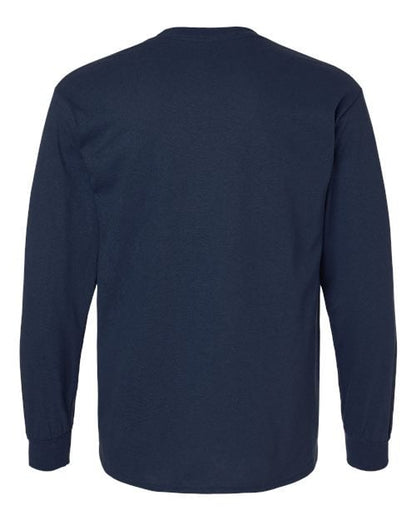 Seattle Seahawks Navy Long Sleeve T-Shirt – Team Wordmark Logo