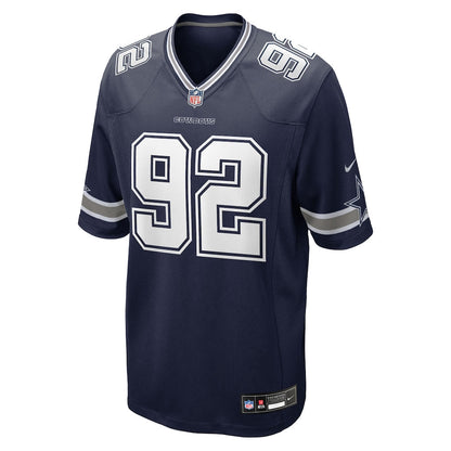 Quinnen Williams 92 Dallas Cowboys Team Game Men Jersey - Navy