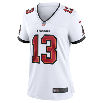 Mike Evans 13 Tampa Bay Buccaneers Women's Game Jersey - White
