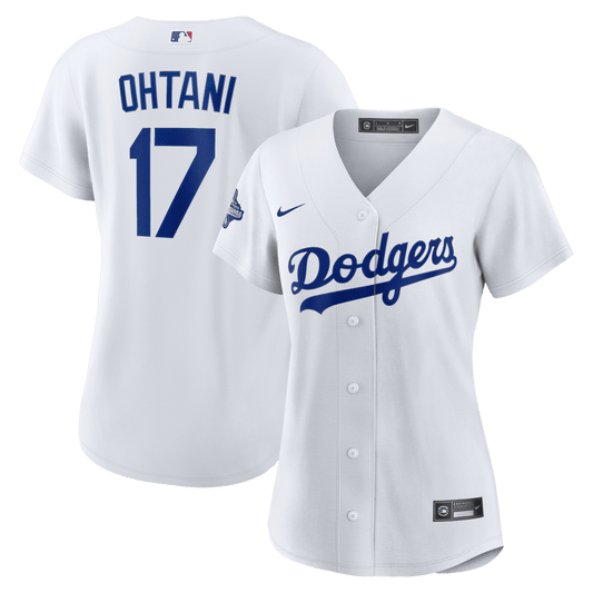 Shohei Ohtani 17 Los Angeles Dodgers Women's 2025 World Series Champions Home Jersey - White