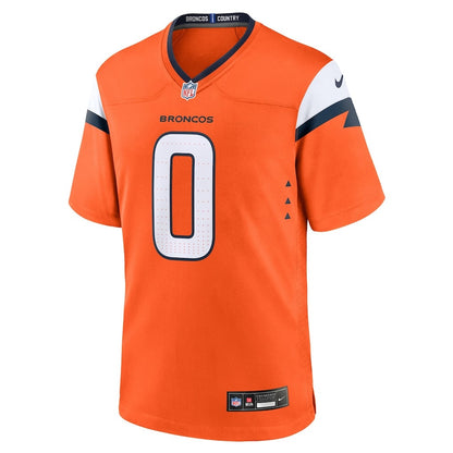 Jonathon Cooper 0 Denver Broncos Team Game Men Jersey - Orange