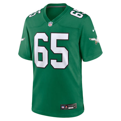Lane Johnson 65 Philadelphia Eagles Alternate Game Men Jersey - Kelly Green