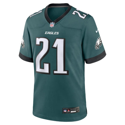 Sydney Brown 21 Philadelphia Eagles Team Game Men Jersey - Midnight Green