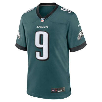 Nick Foles 9 Philadelphia Eagles Team Game Men Jersey - Midnight Green