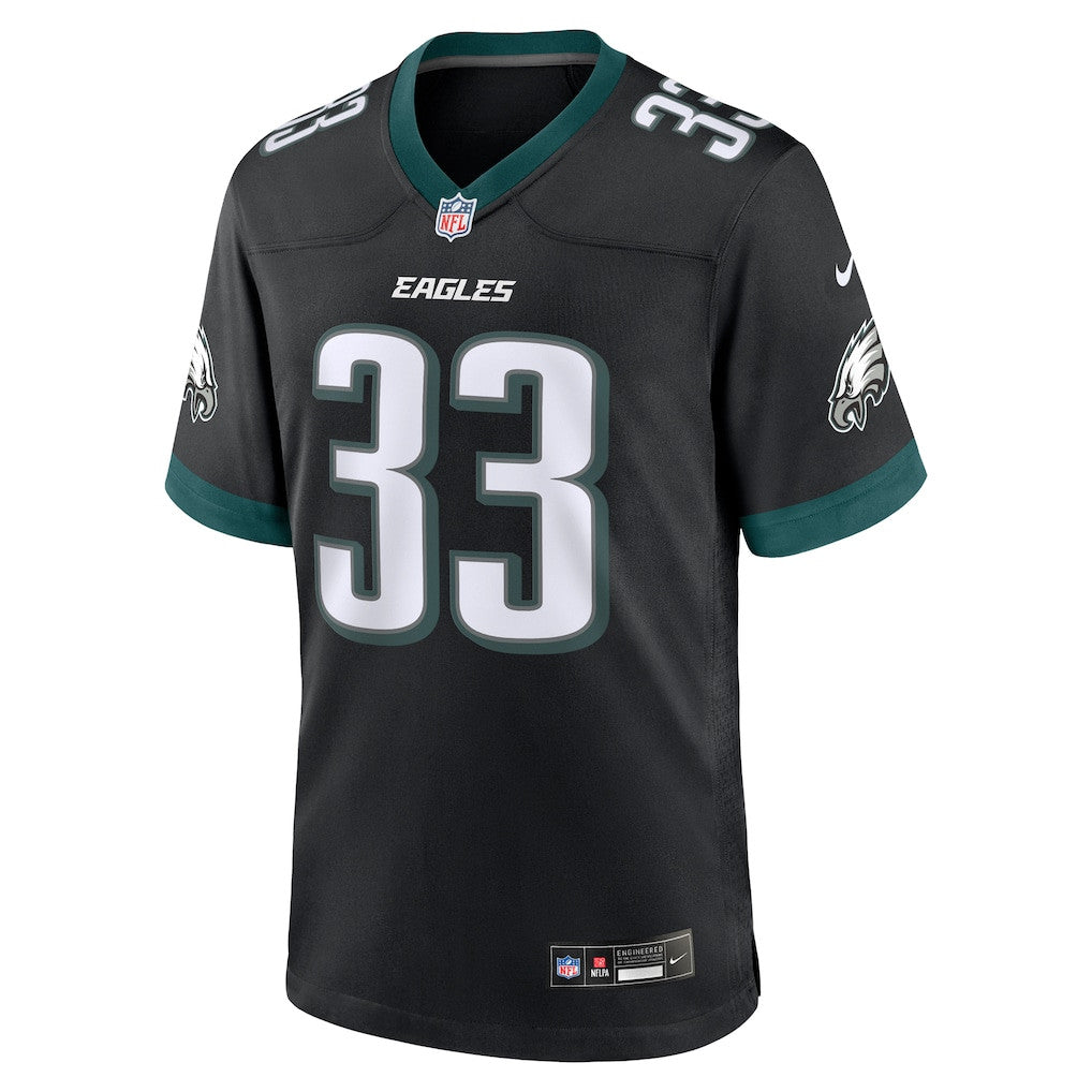 Cooper DeJean 33 Philadelphia Eagles Alternate Player Game Men Jersey - Black
