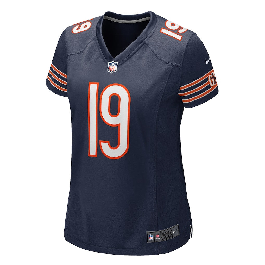 Tory Taylor 19 Chicago Bears Women's Game Jersey - Navy