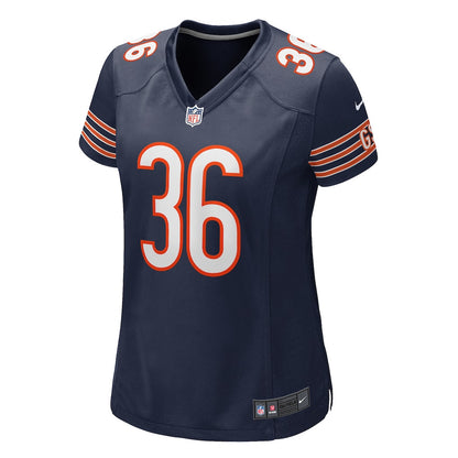 Jonathan Owens 36 Chicago Bears Women's Game Jersey - Navy