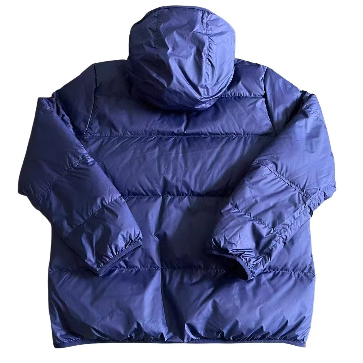 Houston Texans Navy Blue Quilt Down Jacket - Heat-Printed Logos