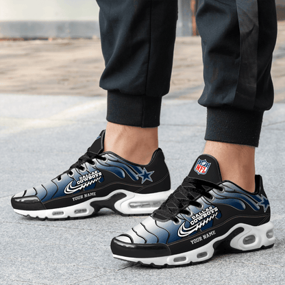 Dallas Cowboys Ombre Limited Edition Custom Name Air Max Shoes Sneakers For Men And Women
