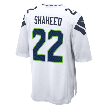 Rashid Shaheed 22 Seattle Seahawks 2026 Super Bowl LX Game Jersey - White