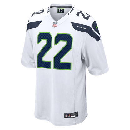 Rashid Shaheed 22 Seattle Seahawks 2026 Super Bowl LX Game Jersey - White